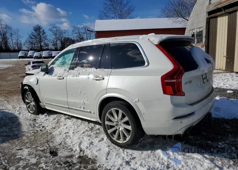 2017 Volvo Xc90 T8 z USA, uszkodzony, nr VIN YV4BC0PL0H1107844